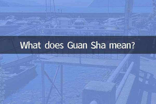 O que Guan Sha significa?