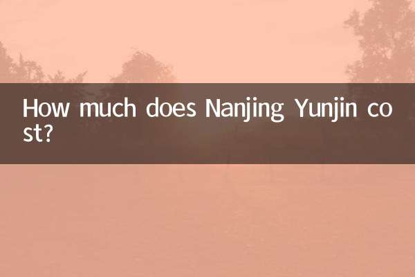 Wie viel kostet Nanjing Yunjin?