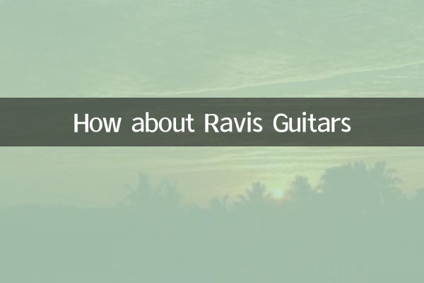 ¿Qué tal las guitarras Ravis?