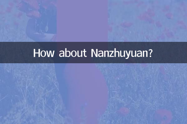 ¿Qué tal Nanzhuyuan?
