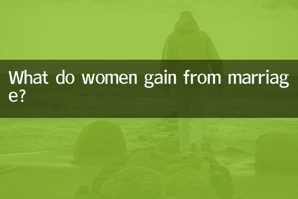 여자들은 결혼을 통해 무엇을 얻나요?