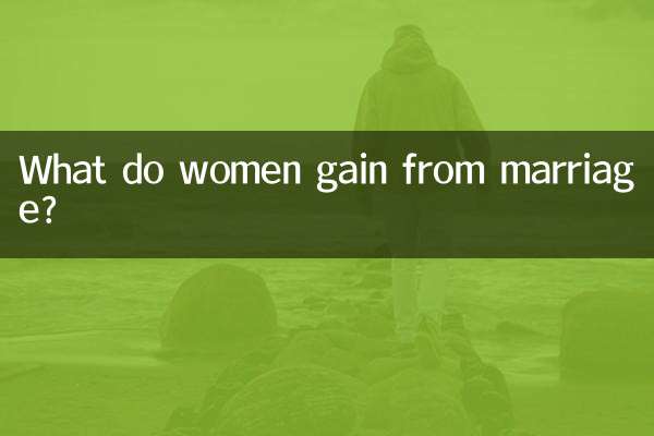 ¿Qué ganan las mujeres con el matrimonio?
