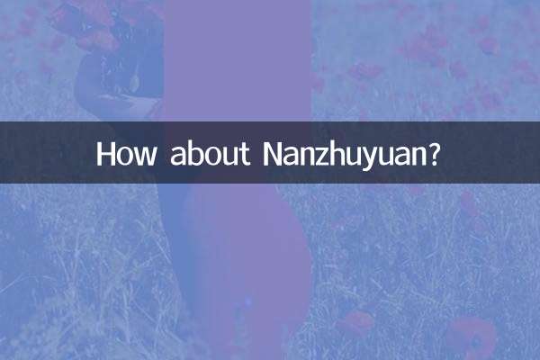 ¿Qué tal Nanzhuyuan?