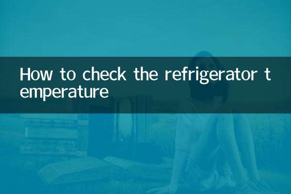 نحوه بررسی دمای یخچال