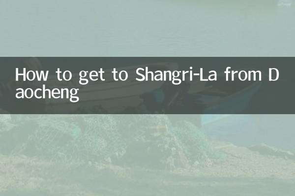 從稻城怎麼去香格里拉