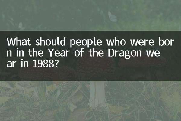 88年属龙的戴什么