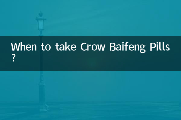 乌鸦白凤丸什么时候吃