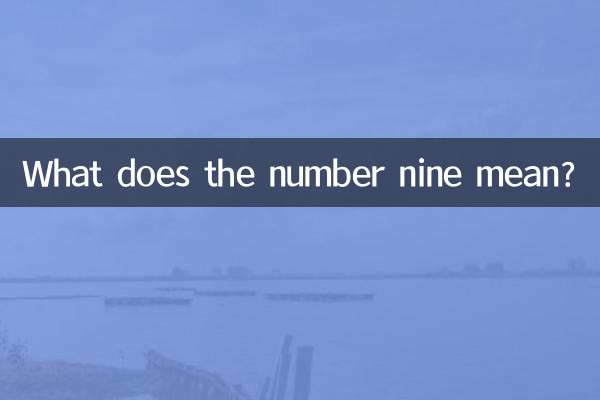 नौ नंबर का क्या मतलब है?