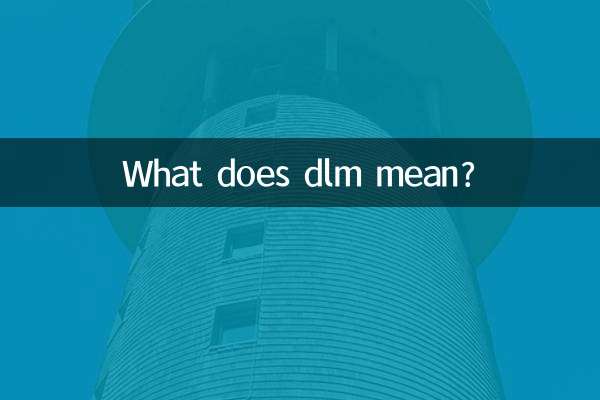 dlm은 무슨 뜻인가요?