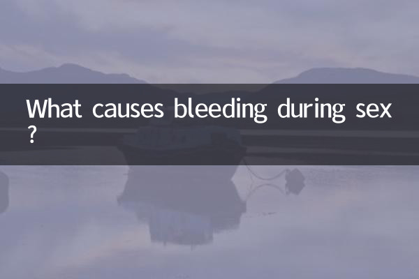 Was verursacht Blutungen beim Sex?