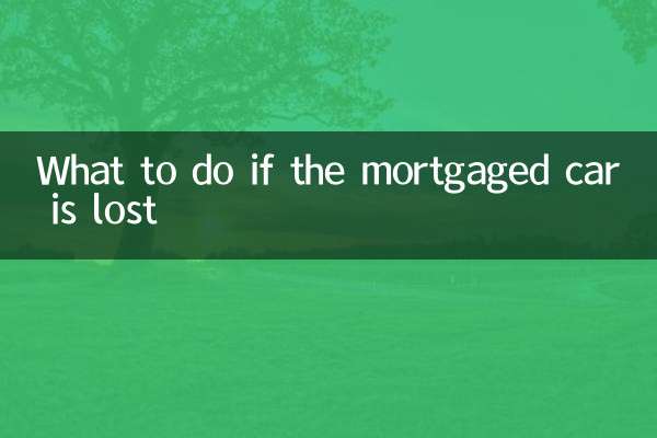 Qué hacer si se pierde el coche hipotecado