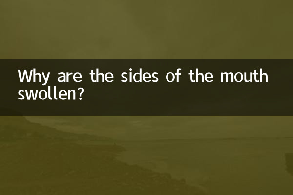 Warum sind die Seiten des Mundes geschwollen?