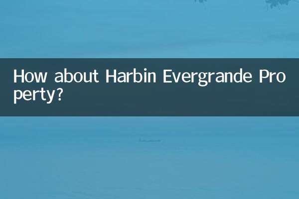 How about Harbin Evergrande Property?