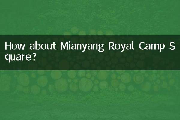 Che ne dici della piazza del campo reale di Mianyang?