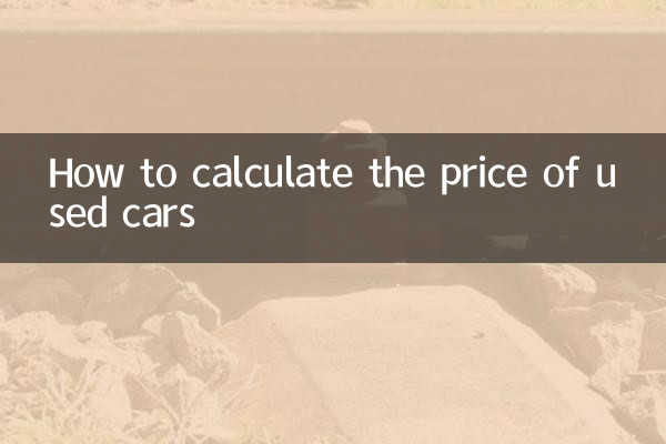 Comment calculer le prix des voitures d'occasion