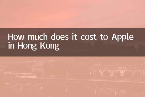 Wie viel kostet es für Apple in Hongkong?