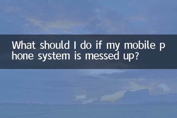 Cosa devo fare se il mio sistema di telefonia mobile è incasinato?