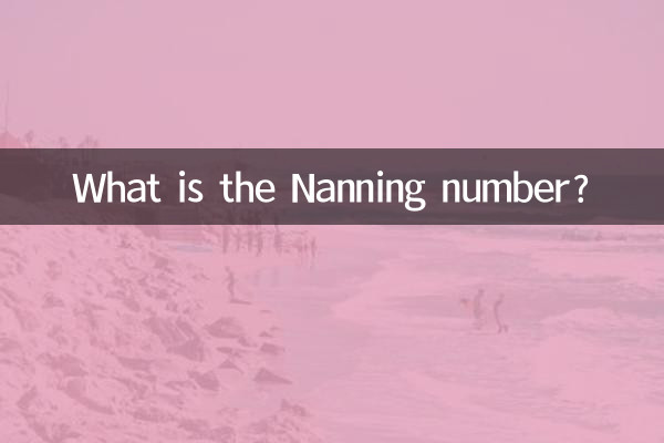 Qual è il numero Nanning?