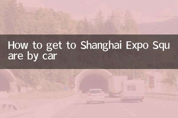 Como chegar à Shanghai Expo Square de carro