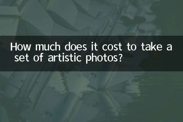 Wie viel kostet es, eine Reihe künstlerischer Fotos zu machen?