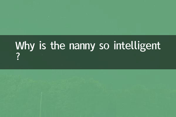 Why is the nanny so intelligent?