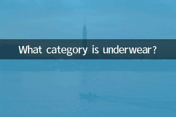 內衣是什麼類目