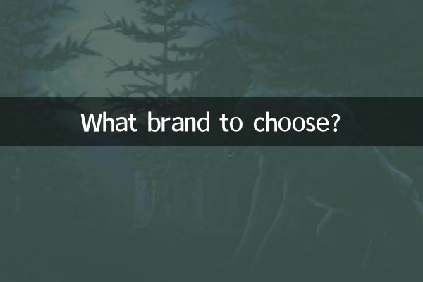 Welche Marke soll ich wählen?
