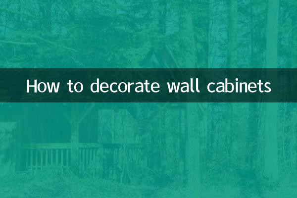 壁櫃怎麼擺設裝飾