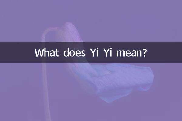Yi Yi মানে কি?