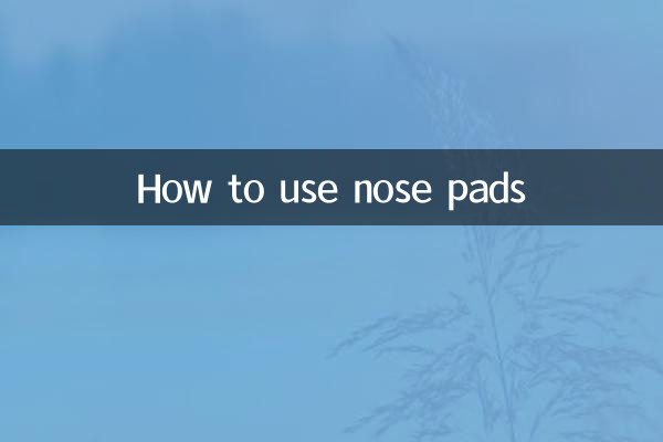 Come usare i naselli