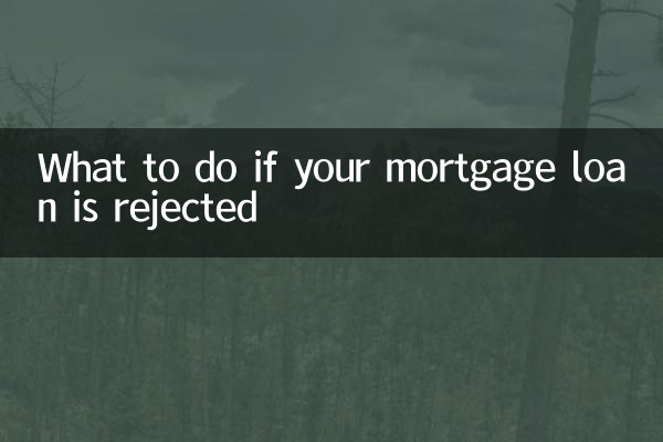 O que fazer se o seu empréstimo hipotecário for rejeitado