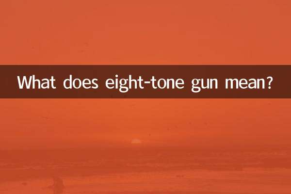 O que significa arma de oito tons?
