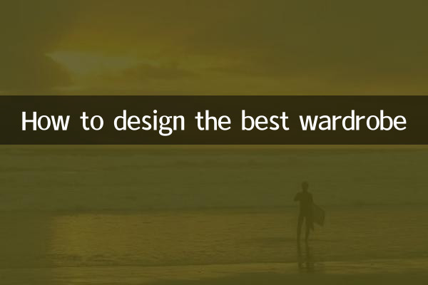 Come progettare il miglior guardaroba