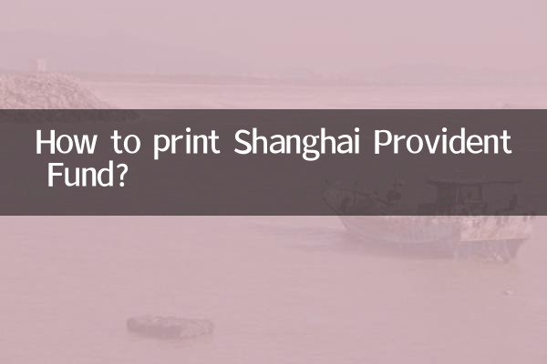 Como imprimir o Fundo de Previdência de Xangai?