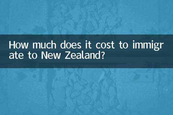 Quanto costa immigrare in Nuova Zelanda?
