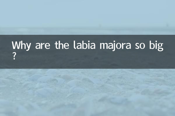 लेबिया मेजा इतने बड़े क्यों होते हैं?