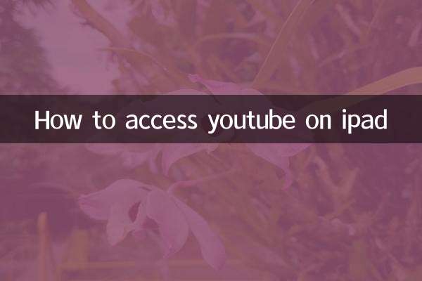 Comment accéder à YouTube sur iPad