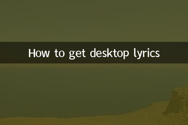 So erhalten Sie Desktop-Liedtexte