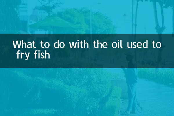 魚を揚げる油はどうする？