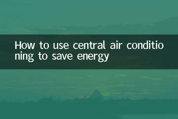 Como usar o ar condicionado central para economizar energia
