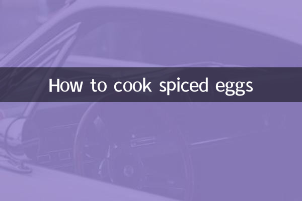 How to cook spiced eggs