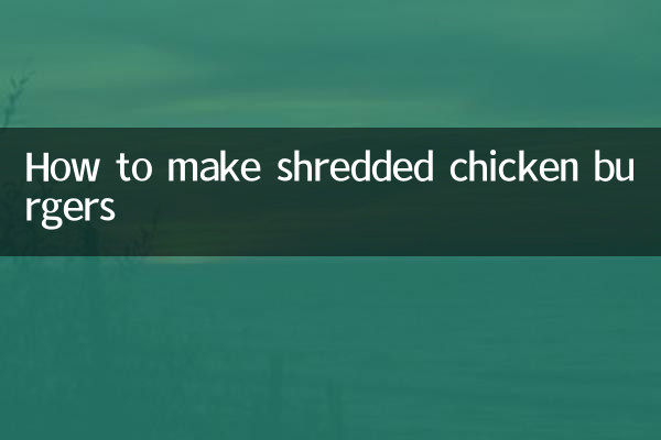 Come preparare gli hamburger di pollo tritati