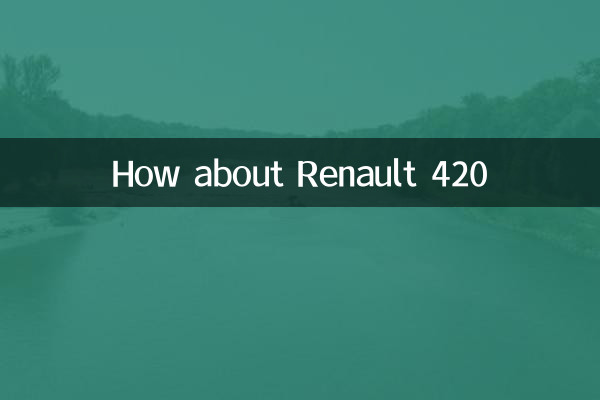 Et la Renault 420 ?