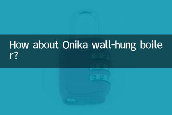 ماذا عن غلاية Onika المعلقة على الحائط؟