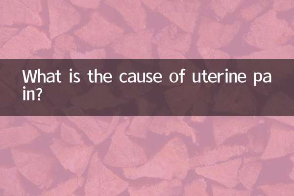 Qual è la causa del dolore uterino?