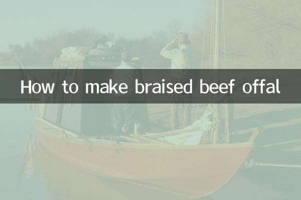 How to make braised beef offal
