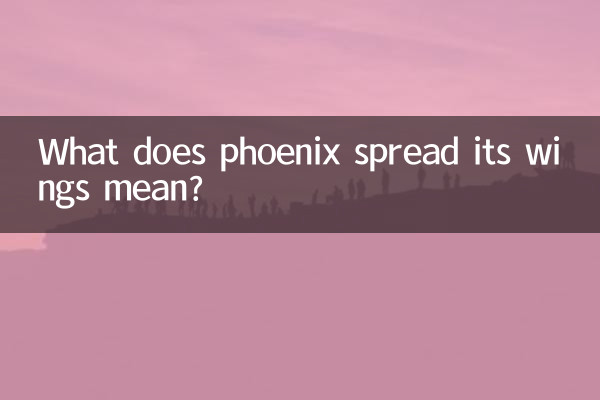 鳳凰展翅什麼意思