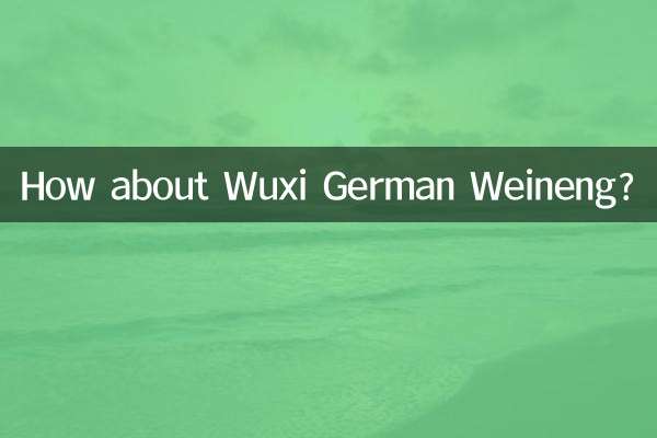 ¿Qué tal el Wuxi German Weineng?