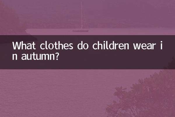 Welche Kleidung tragen Kinder im Herbst?