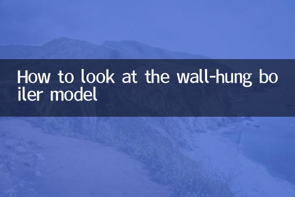 壁掛爐型號怎麼看